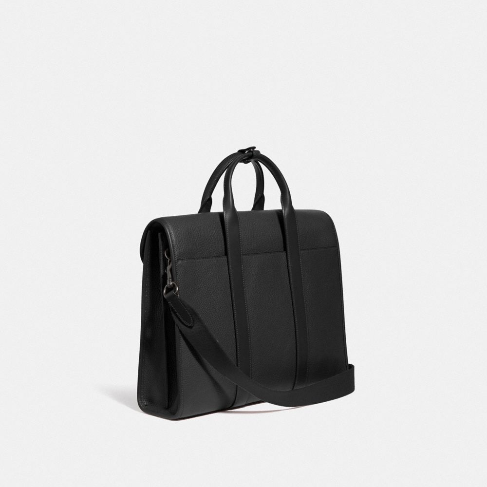 Coach Gotham Portfolio Bag Pretas Cobre Pretas | COH866534