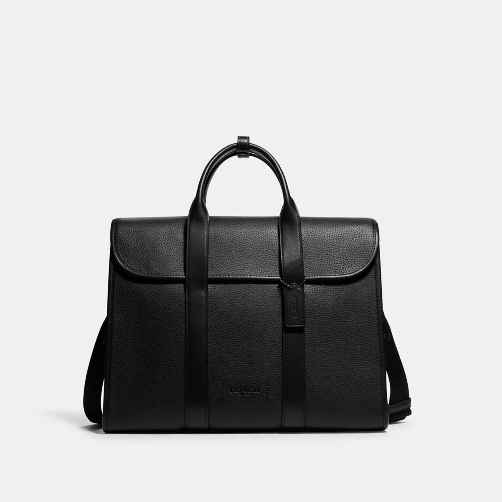 Coach Gotham Portfolio Bag Pretas Cobre Pretas | COH866534