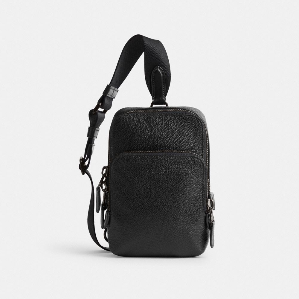 Coach Gotham Sling Pack 13 Pretas | COH866550