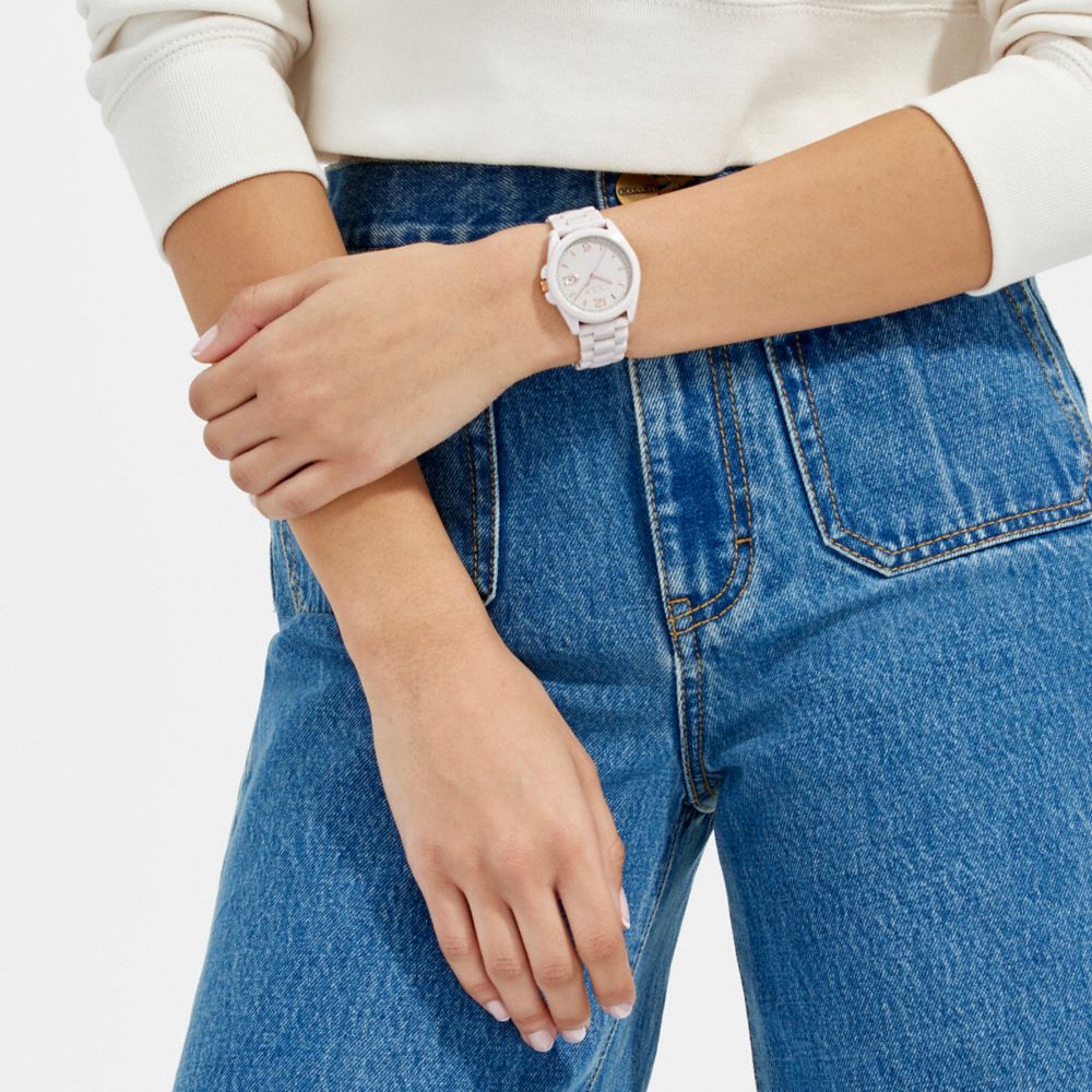 Coach Greyson Watch, 36 Mm Rosa | COH866235