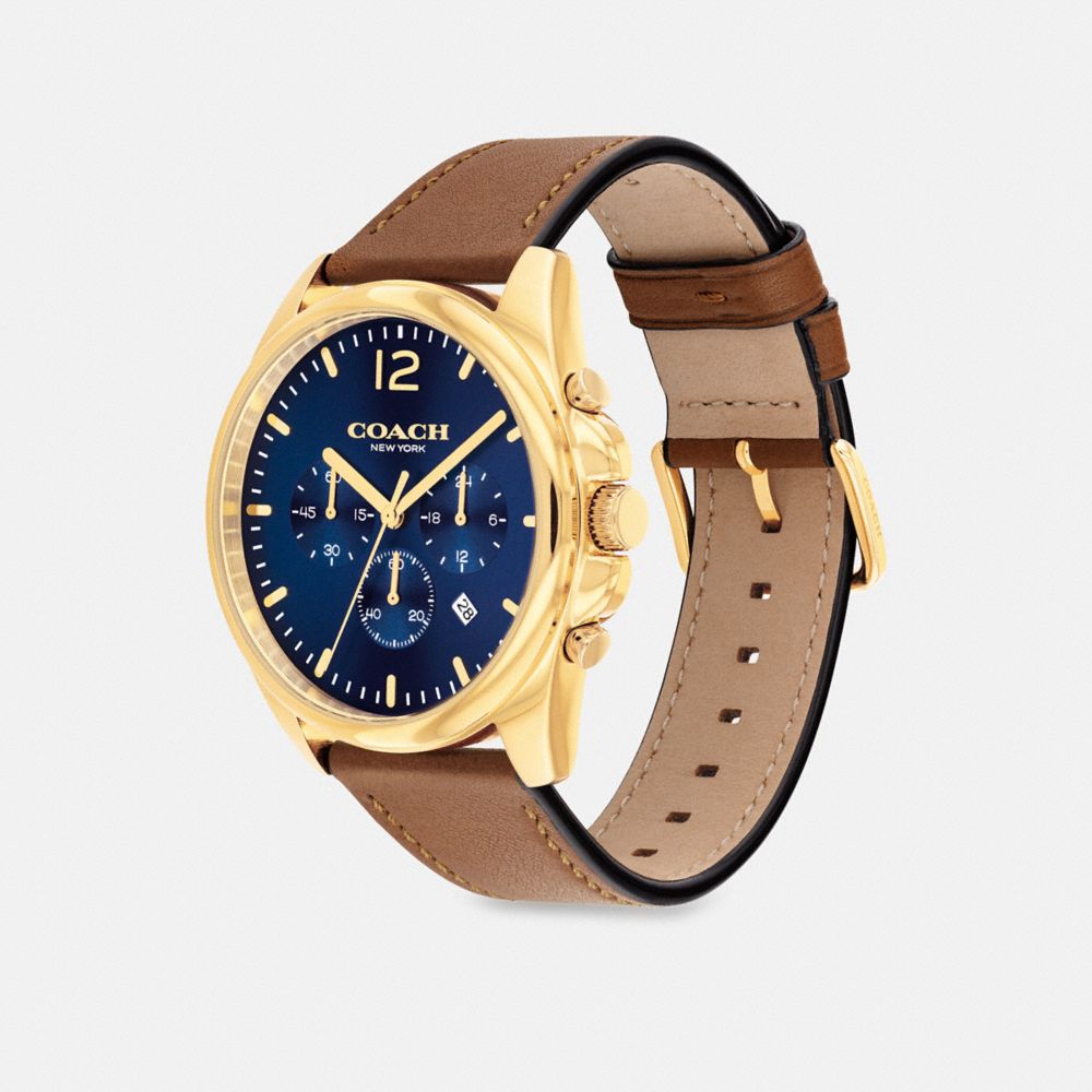 Coach Greyson Watch, 43 Mm Marrom | COH866255