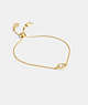 Coach Halo Round Slider Bracelet Douradas | COH866134