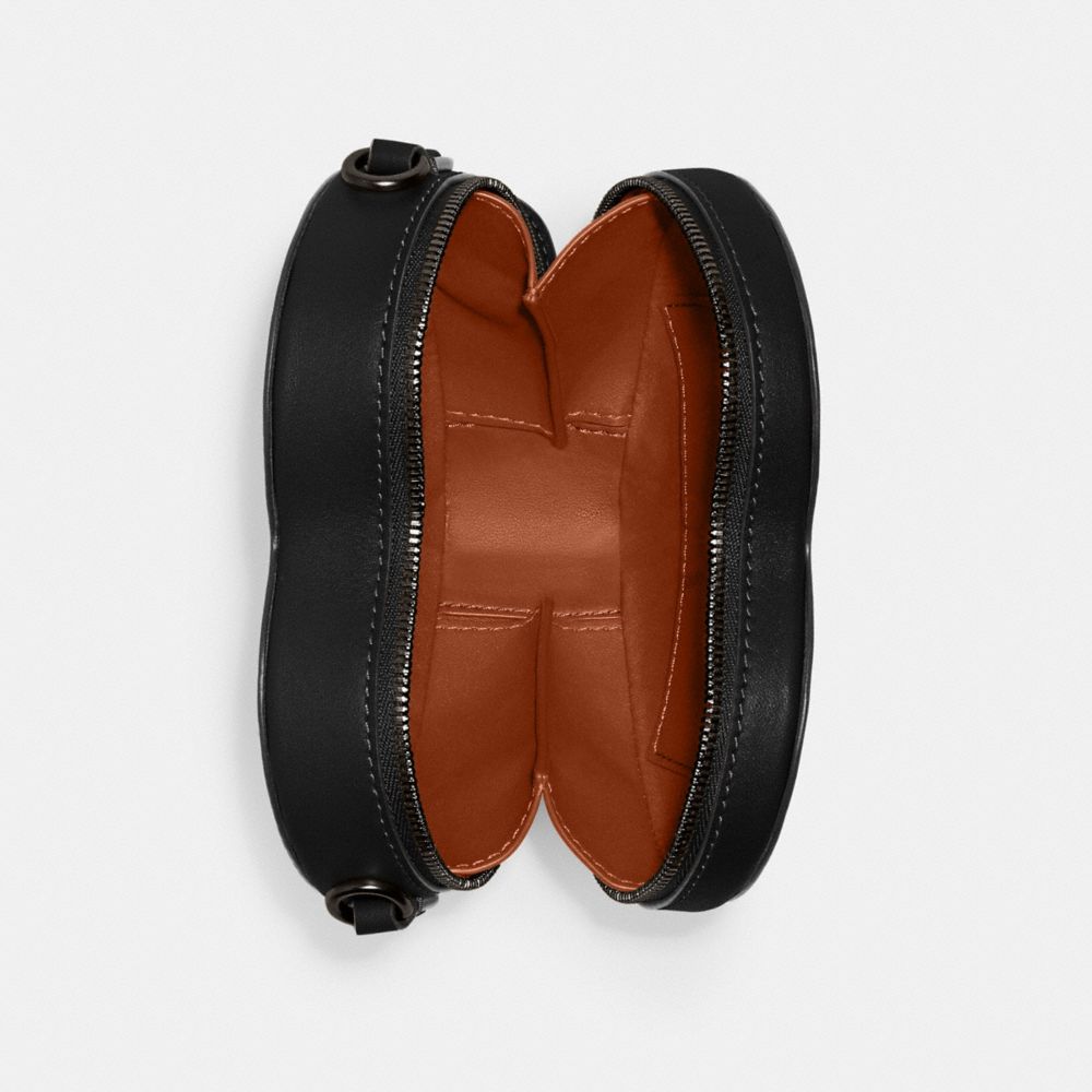 Coach Heart Crossbody Bag 14 Azuis Cinzentas Pretas | COH865321
