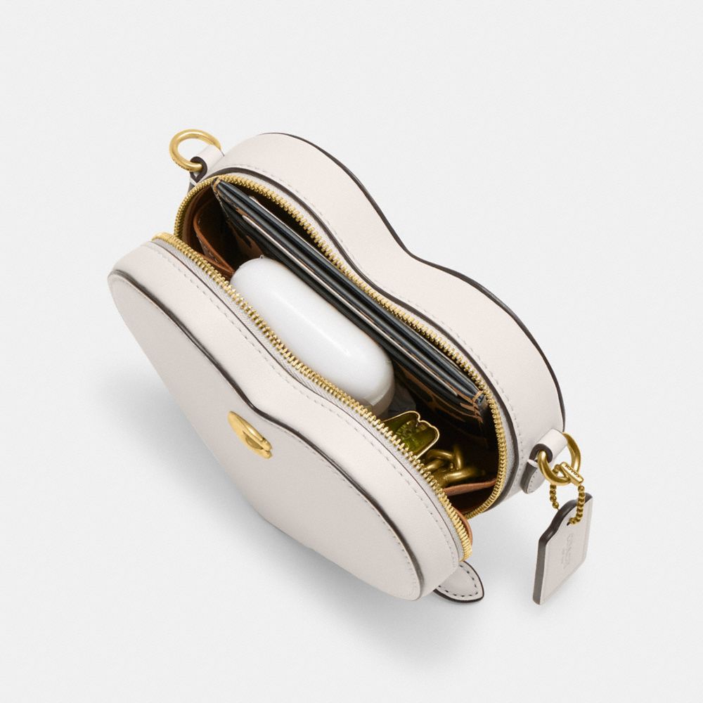 Coach Heart Crossbody Bag 14 Azuis Cinzentas Pretas | COH865321