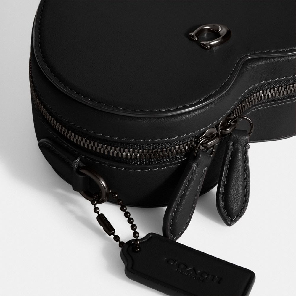 Coach Heart Crossbody Bag 14 Azuis Cinzentas Pretas | COH865321