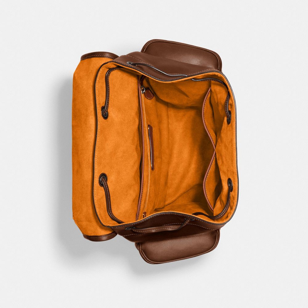 Coach Hitch Backpack Chocolate | COH865454