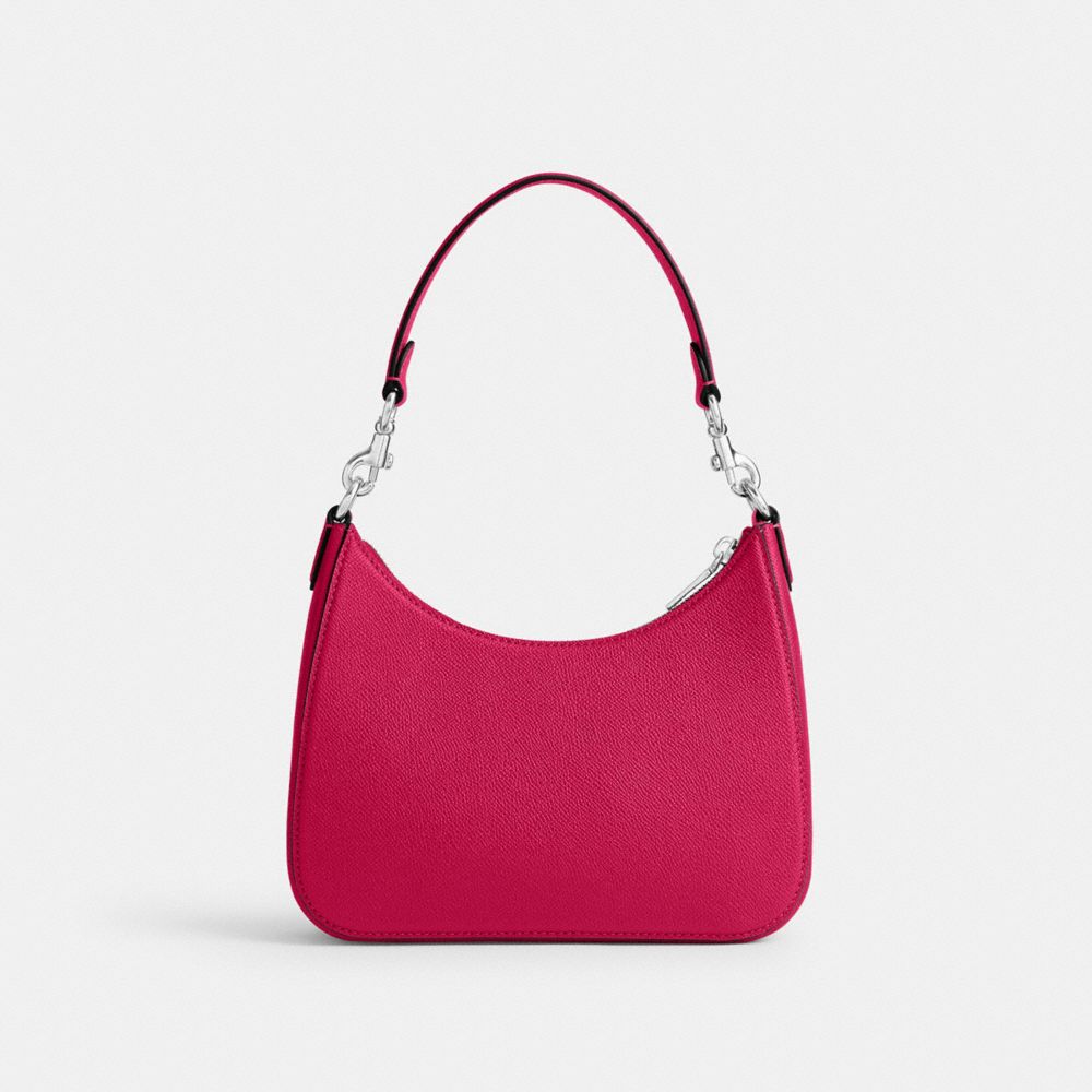 Coach Hobo Crossbody Bag With Signature Canvas Rosa | COH866551
