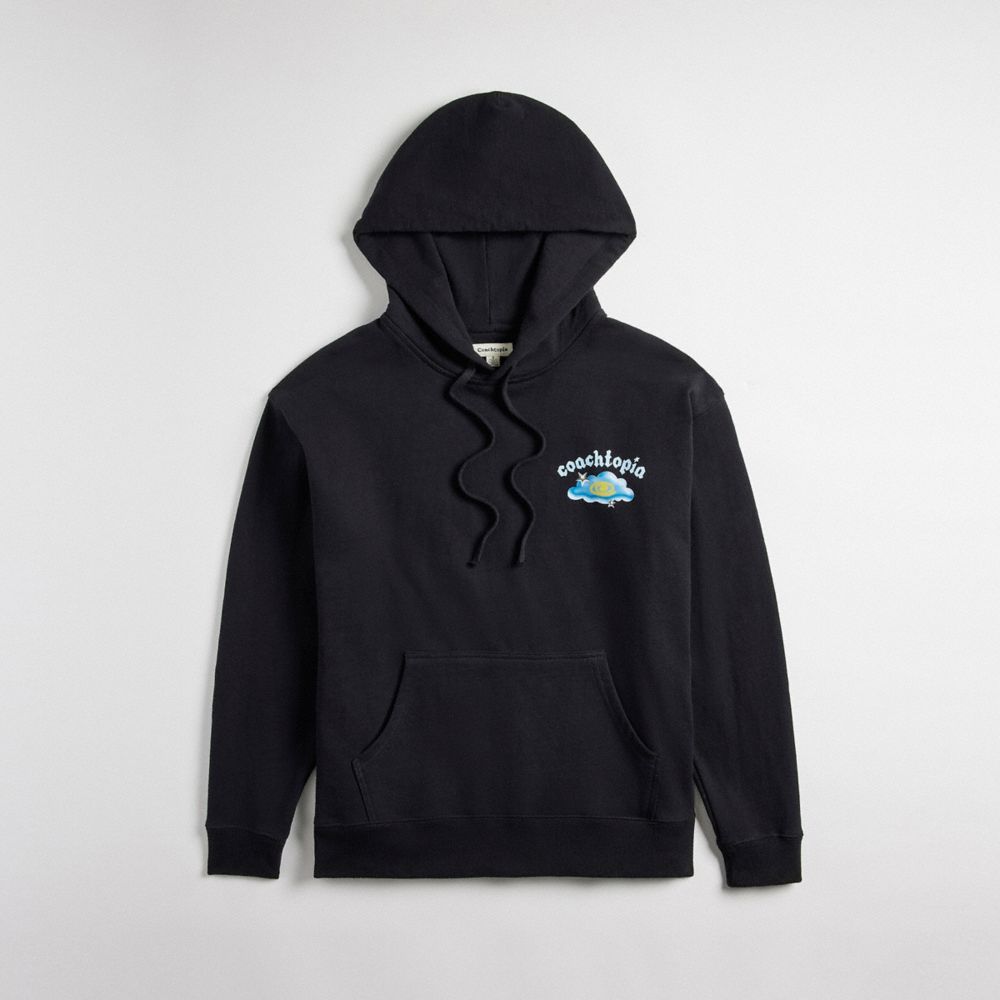 Coach Hoodie: Best Friends Bunny Pretas | COH866894