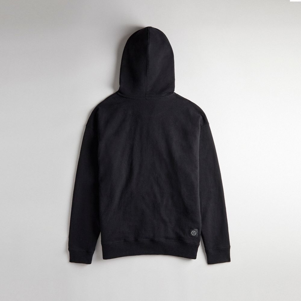 Coach Hoodie: Coachtopia Graphic Label Pretas | COH866893