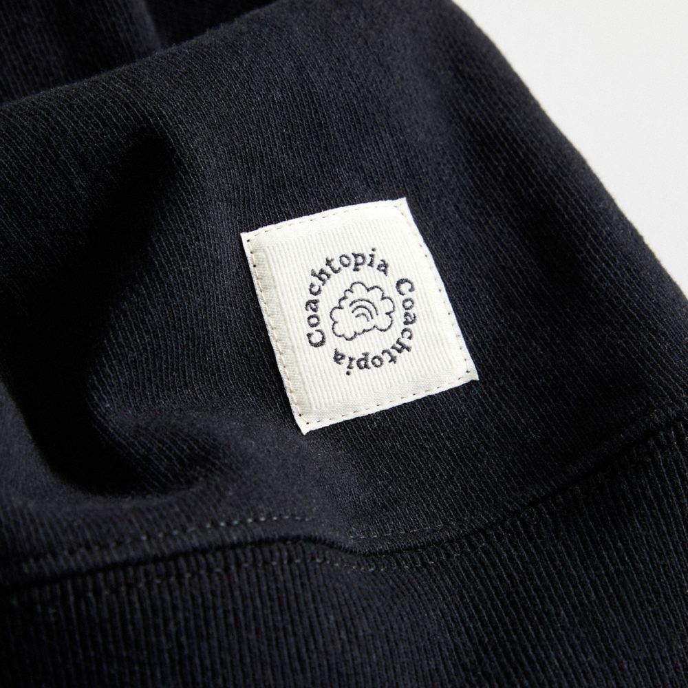 Coach Hoodie In 98% Recycled Cotton: This Is Coachtopia Pretas | COH866897