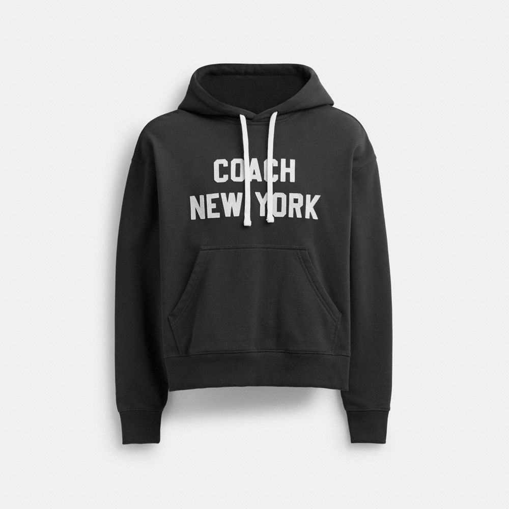 Coach Hoodie Sweatshirt Pretas | COH866905
