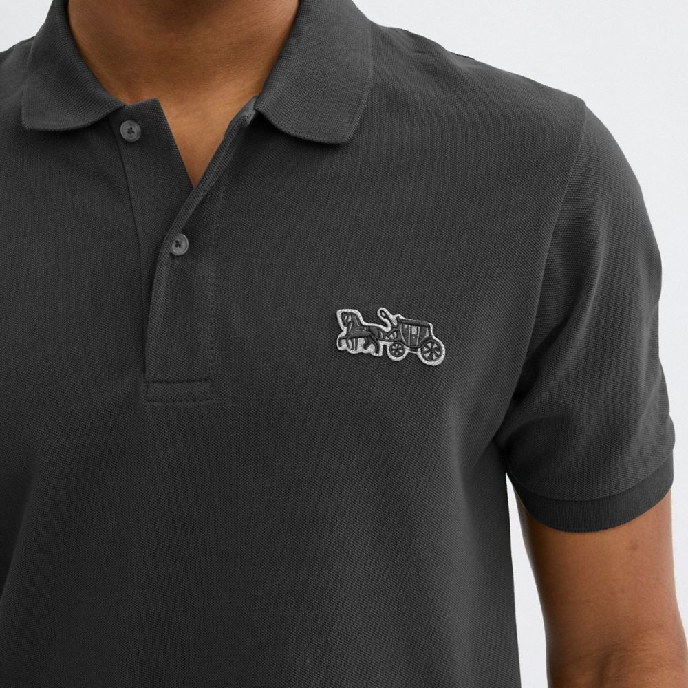 Coach Horse And Carriage Classic Polo Pretas | COH866901