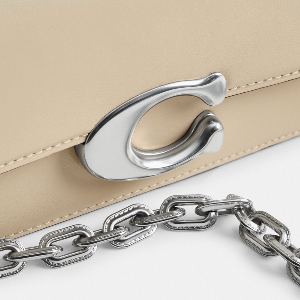 Coach Idol Bag 23 Prateadas Branco | COH864809