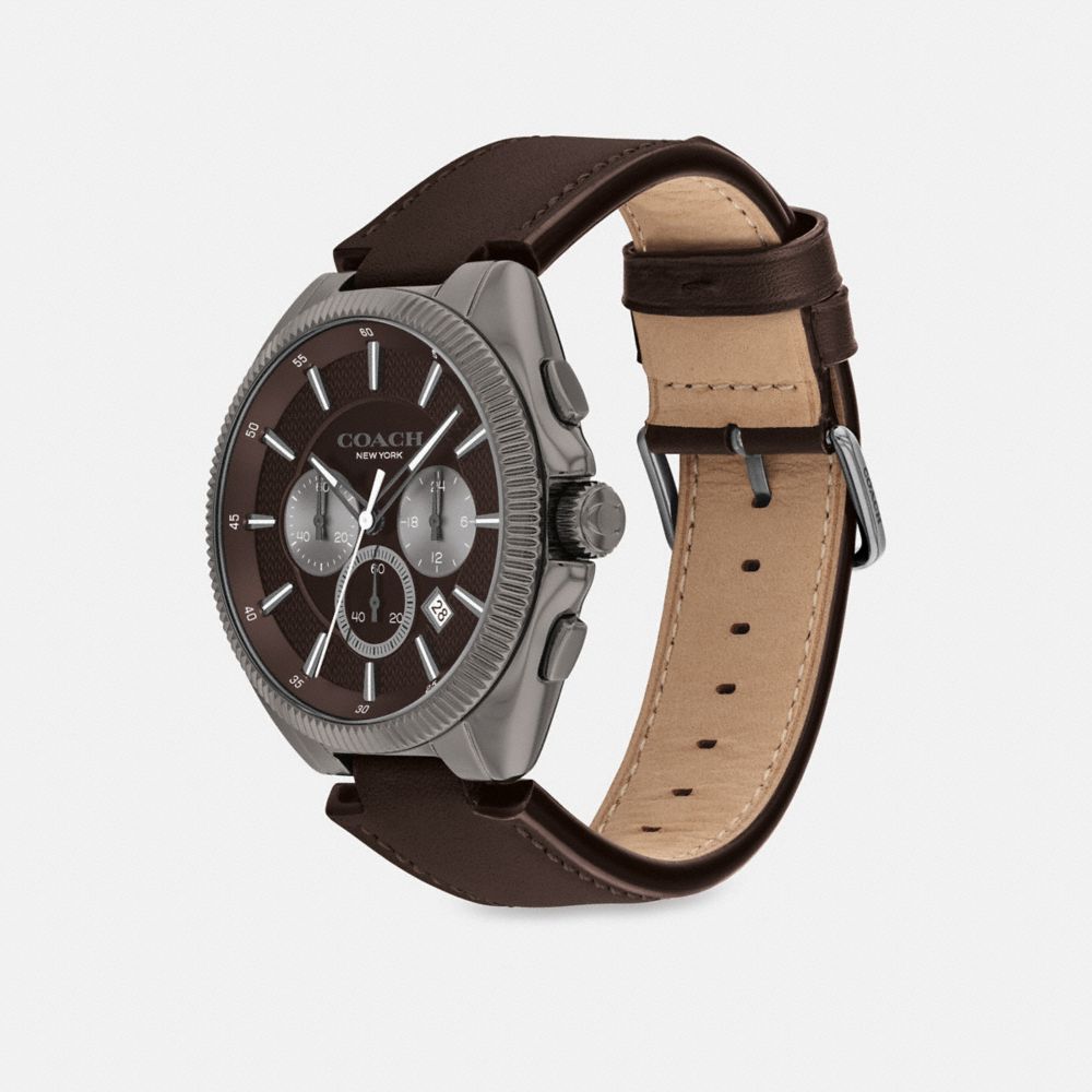 Coach Jackson Watch, 45 Mm Marrom | COH866985