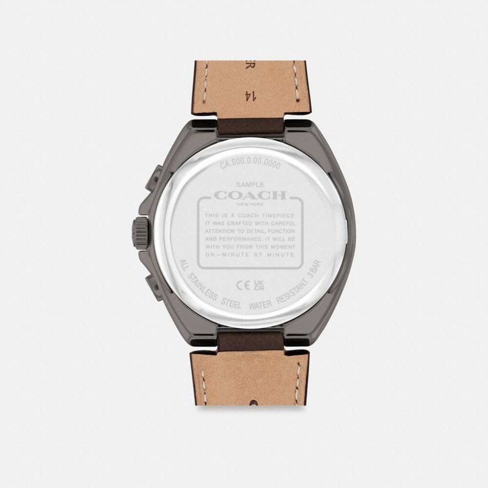Coach Jackson Watch, 45 Mm Marrom | COH866985