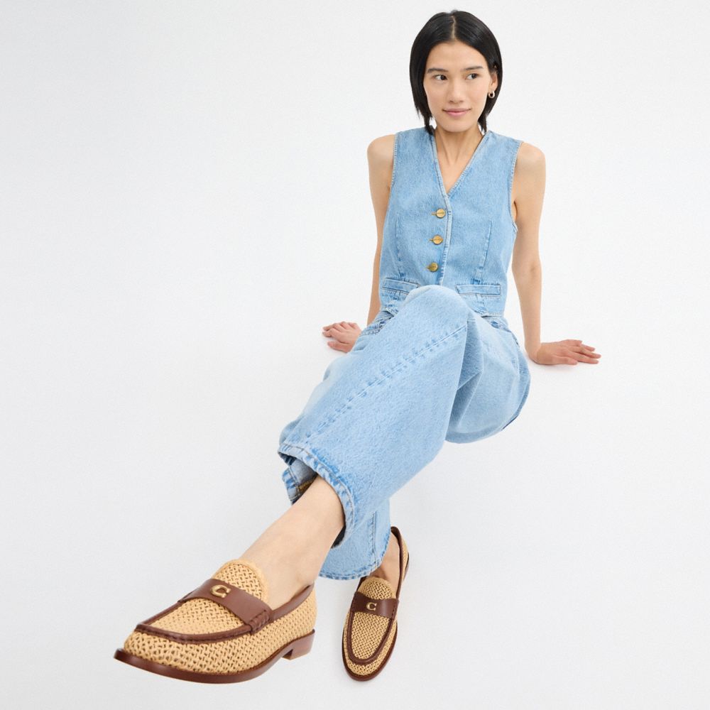 Coach Jolene Loafer Bege | COH865771