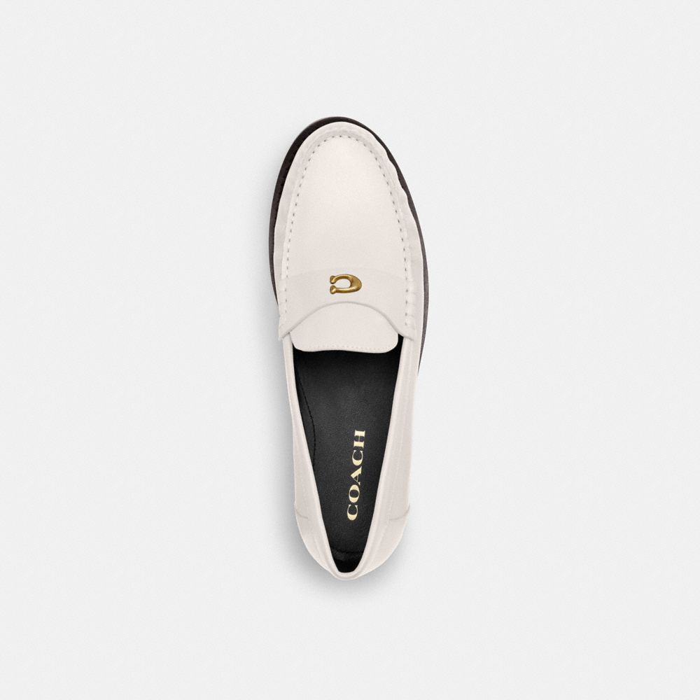 Coach Jolene Loafer Branco | COH865760