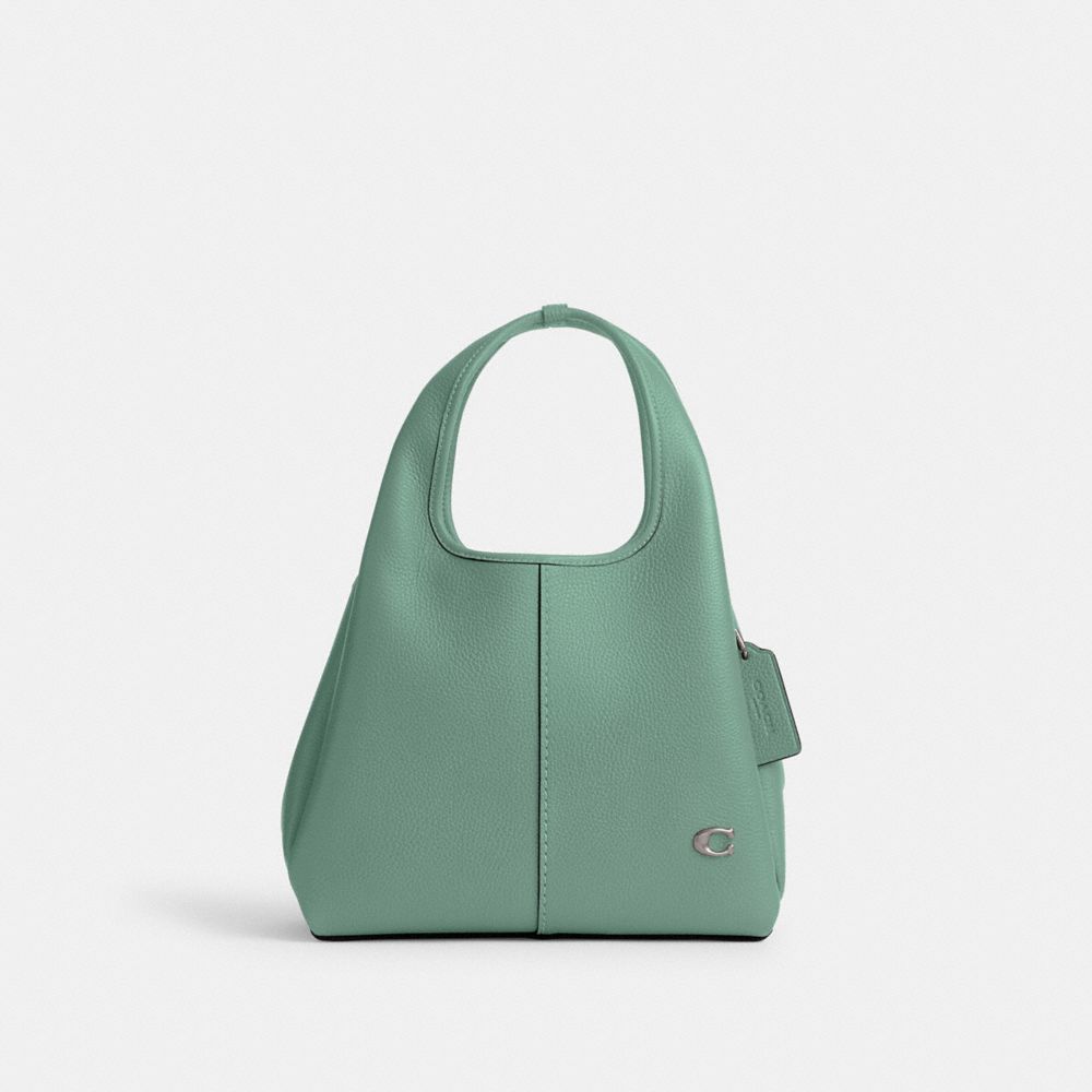 Coach Lana Shoulder Bag 23 Prateadas Turquesa | COH865113
