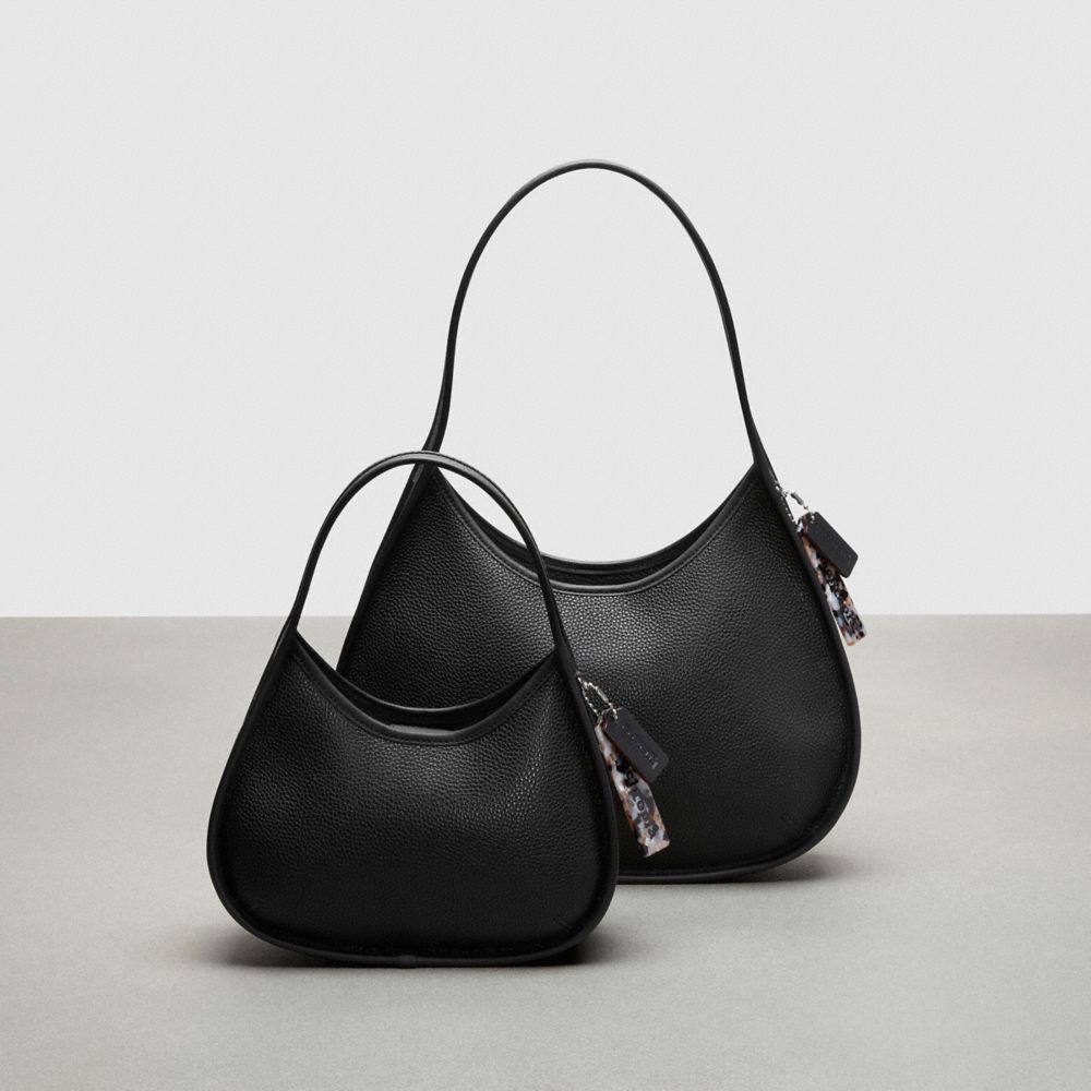 Coach Large Ergo Bag In Pebbled Coachtopia Leather Pretas | COH864916