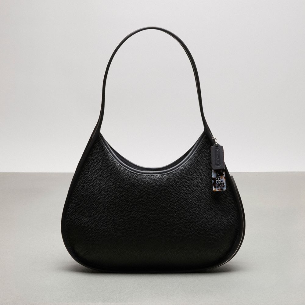 Coach Large Ergo Bag In Pebbled Coachtopia Leather Pretas | COH864916