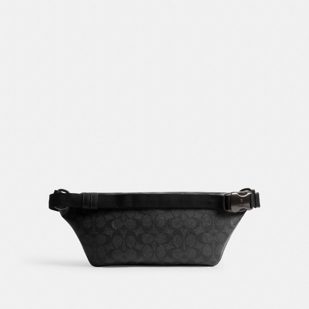 Coach League Belt Bag In Signature Canvas Cinzentas | COH866686