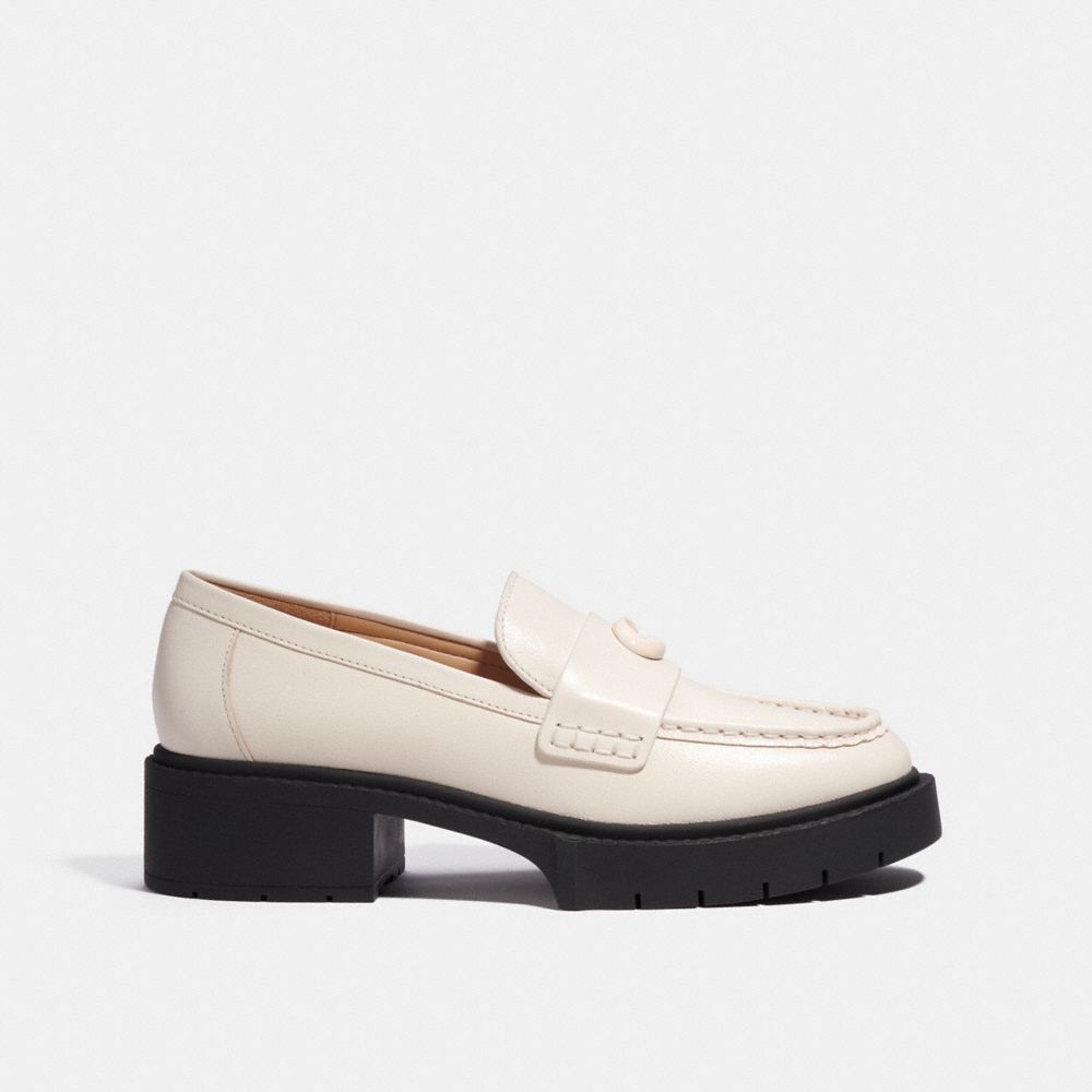 Coach Leah Loafer Branco | COH865774