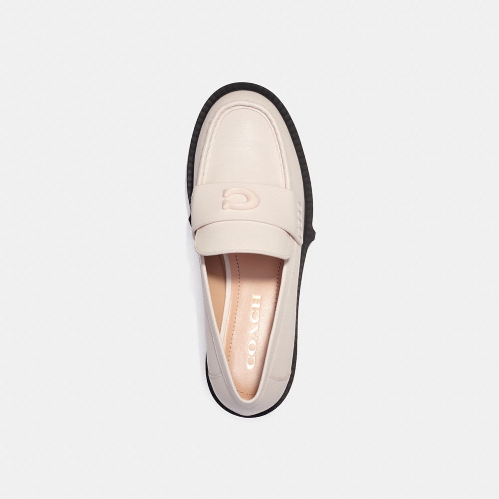 Coach Leah Loafer Branco | COH865774