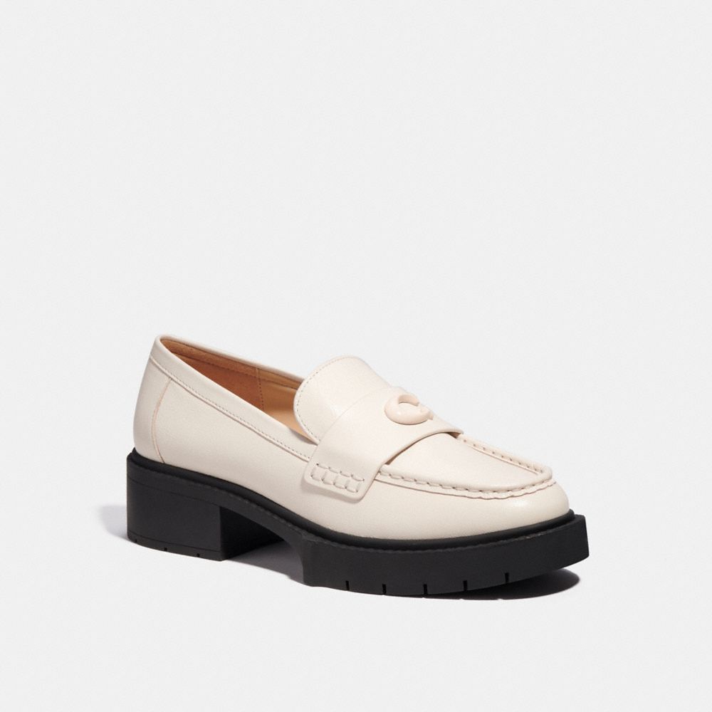 Coach Leah Loafer Branco | COH865774