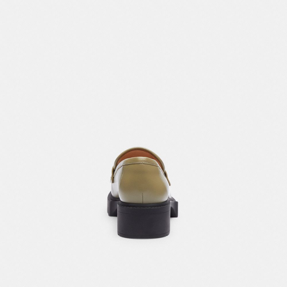 Coach Leah Loafer With Quilting Mostarda | COH865775