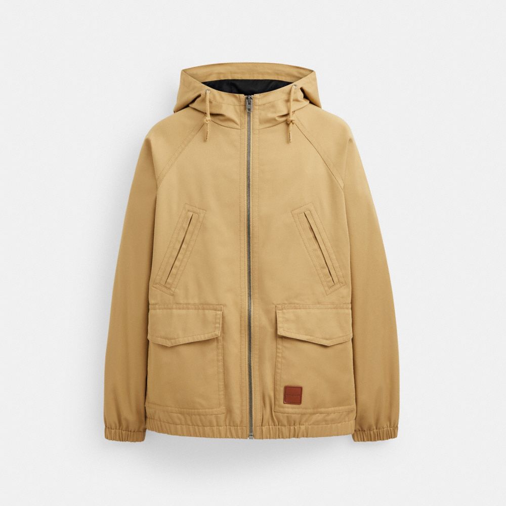 Coach Lightweight Parka Caqui | COH866871
