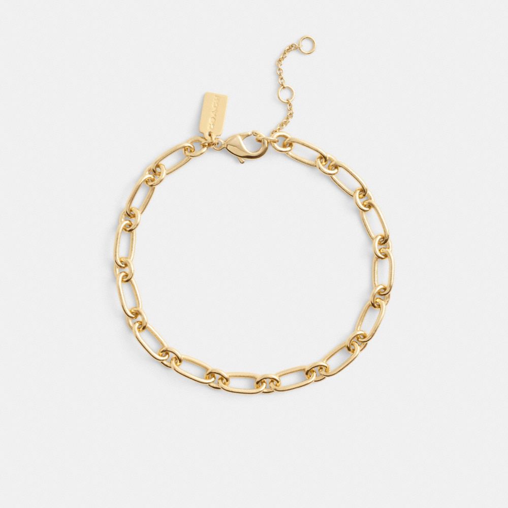 Coach Link Bracelet Douradas | COH866196