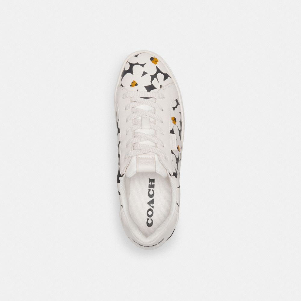 Coach Lowline Low Top Sneaker With Floral Print Multicoloridas | COH865834