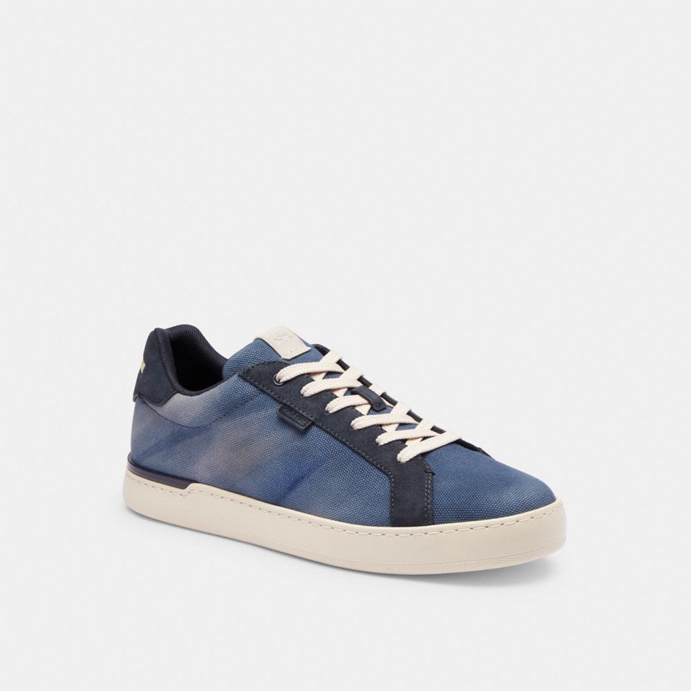 Coach Lowline Low Top Sneaker With Tie Dye Azul Marinho | COH866819