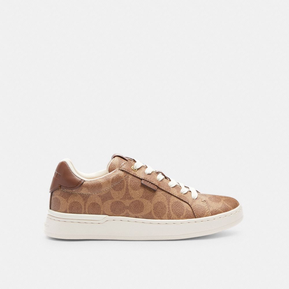 Coach Lowline Luxe Low Top Sneaker Marrom | COH865830
