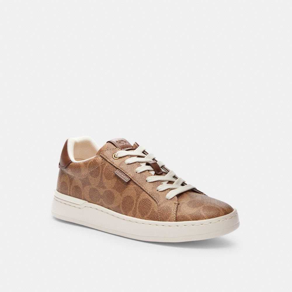 Coach Lowline Luxe Low Top Sneaker Marrom | COH865830