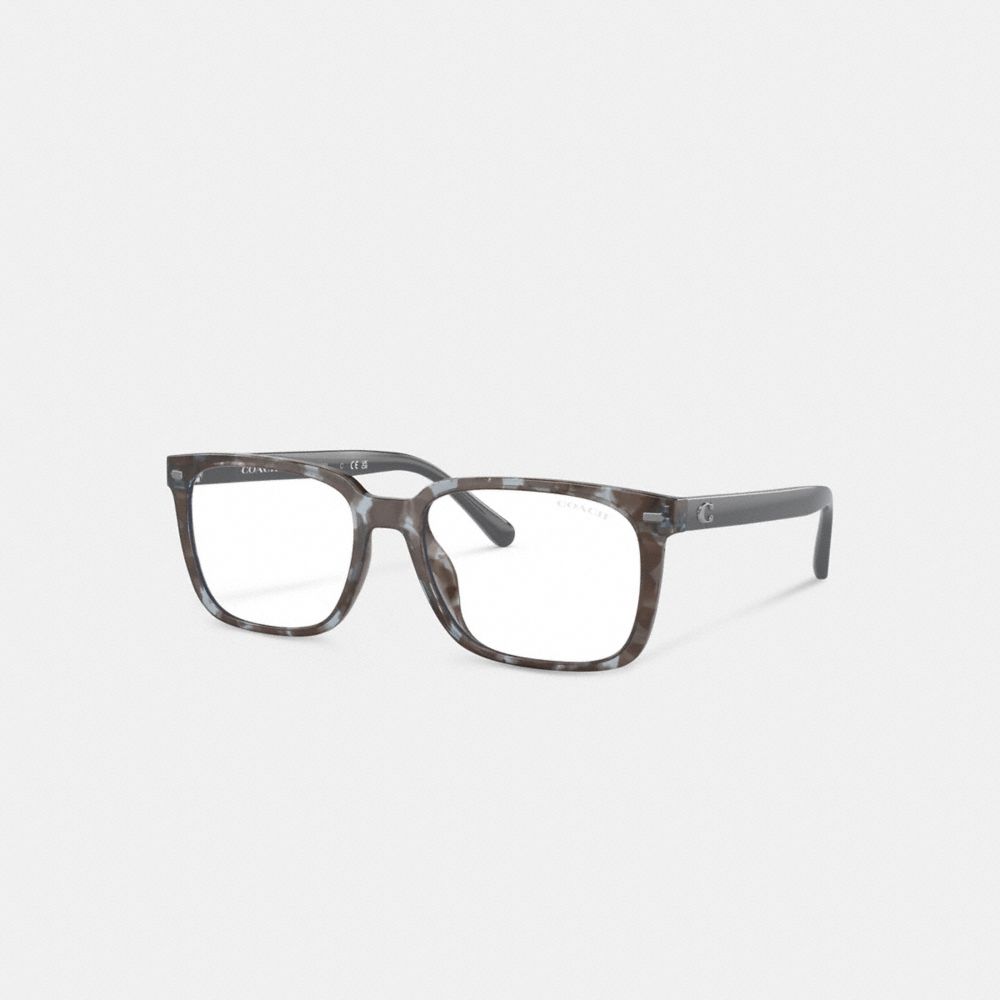 Coach Magnetic Clip On Square Sunglasses Cinzentas Azuis | COH866389