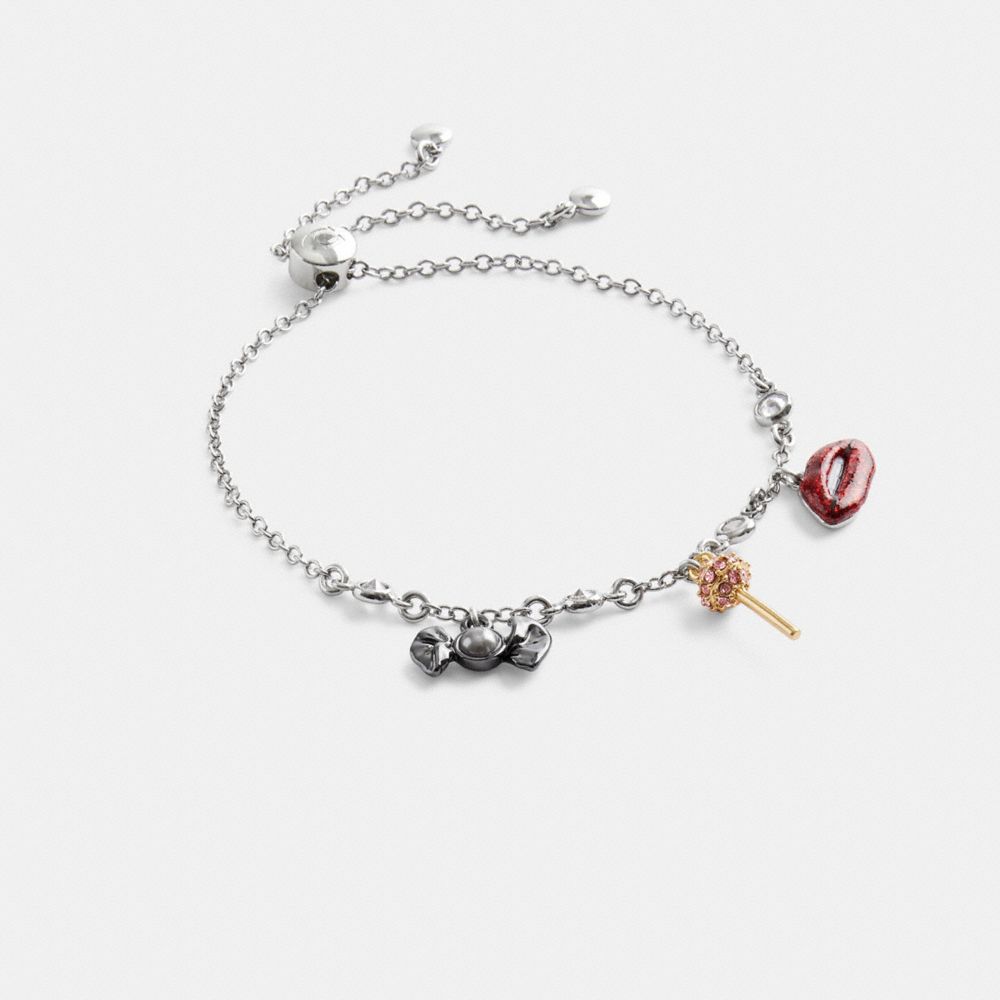 Coach Mini Candy Slider Bracelet Prateadas Multicoloridas | COH866117