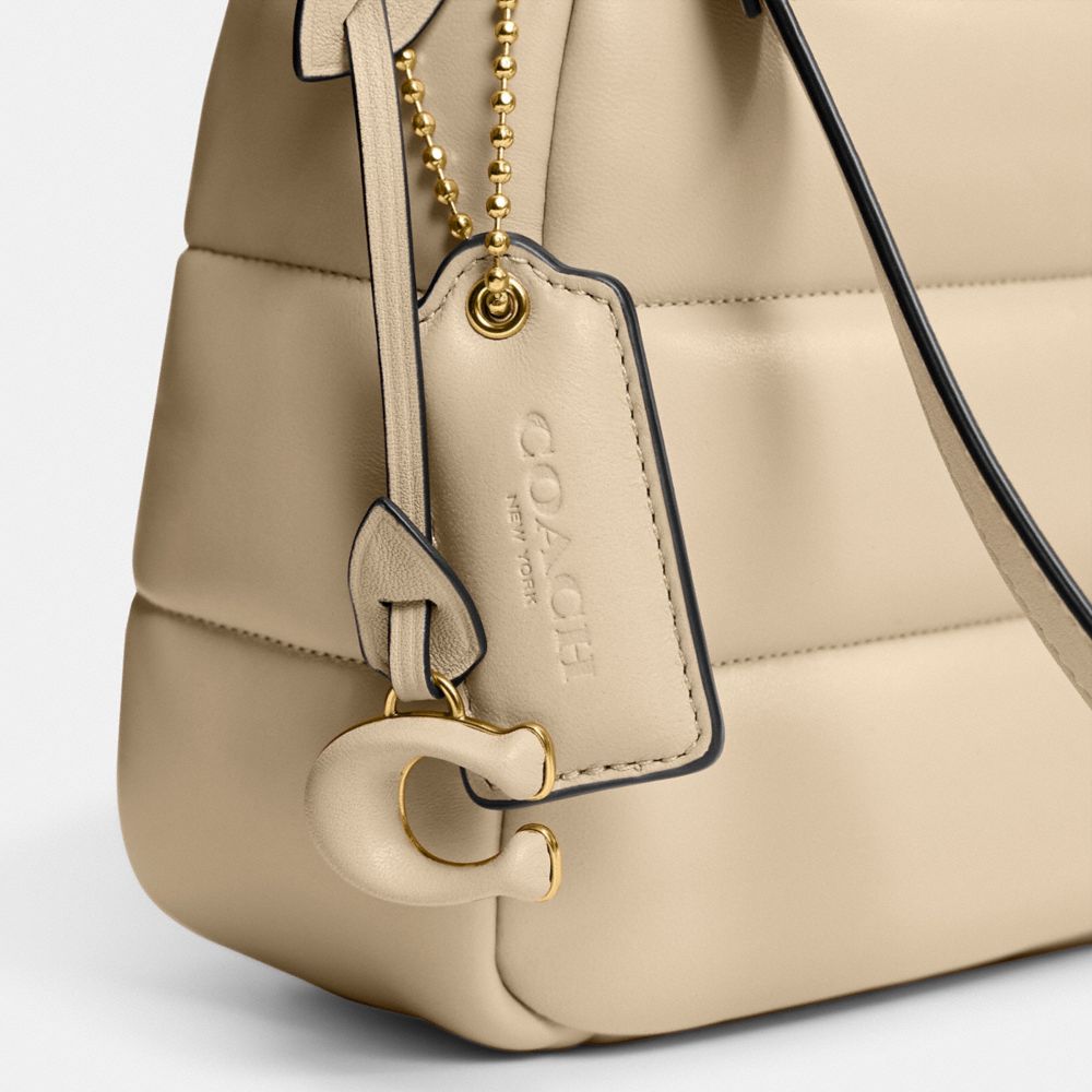Coach Mini Pillow Tote Bag Branco | COH865364
