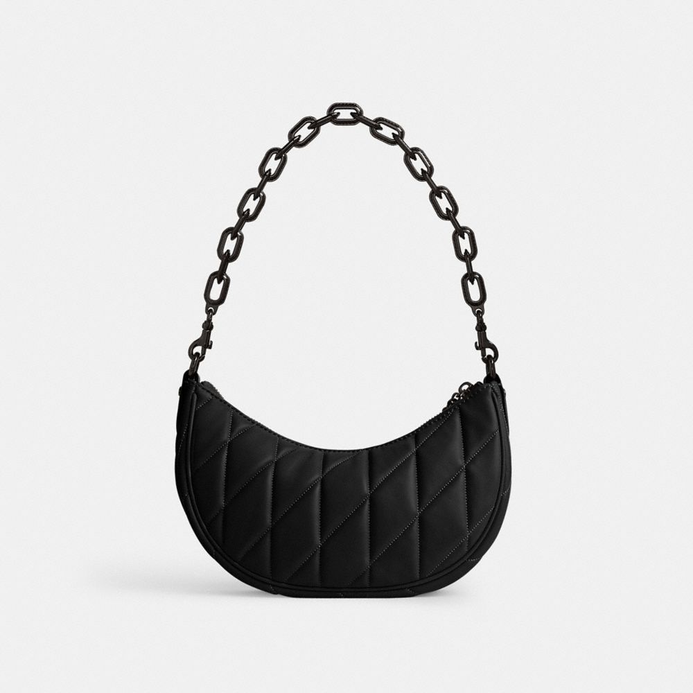 Coach Mira Shoulder Bag With Pillow Quilting Azuis Cinzentas Pretas | COH865359