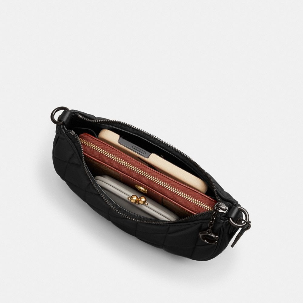 Coach Mira Shoulder Bag With Pillow Quilting Azuis Cinzentas Pretas | COH865359