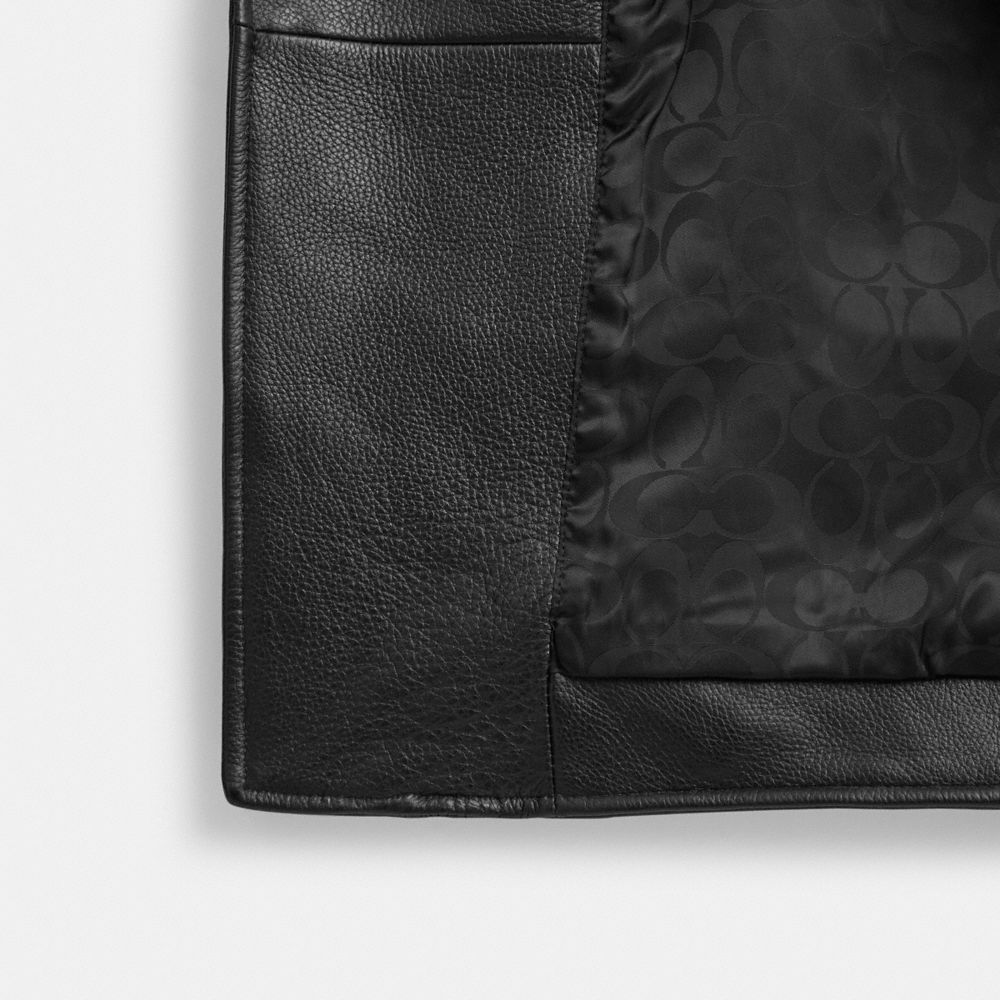 Coach Moto Jacket Pretas | COH866859