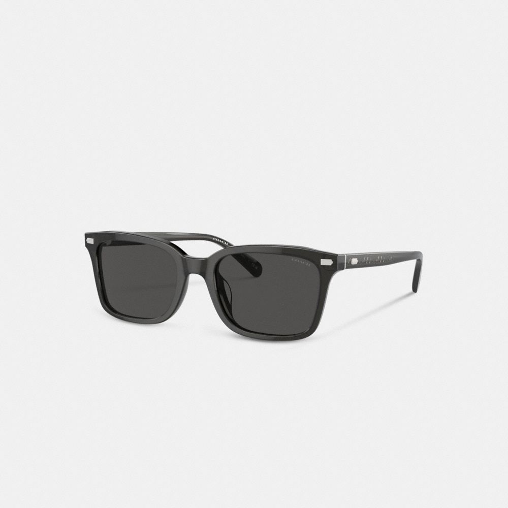 Coach Narrow Square Sunglasses Cinzentas Escuro | COH867067