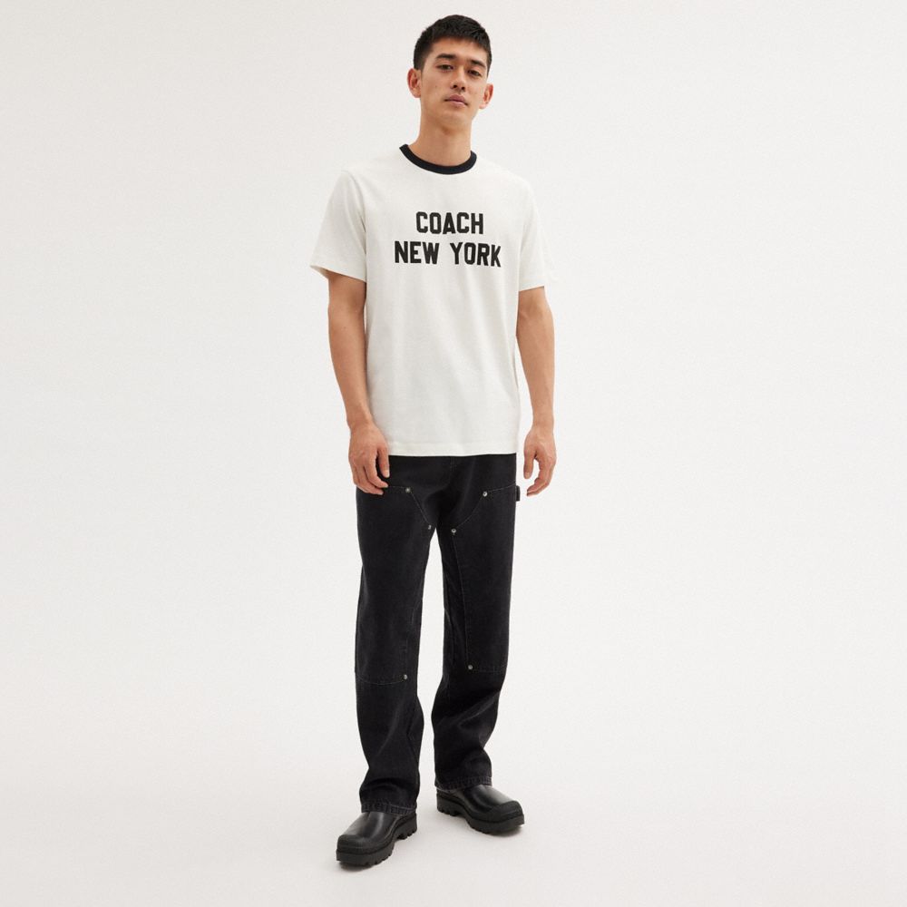 Coach New York T Shirt Branco | COH865976