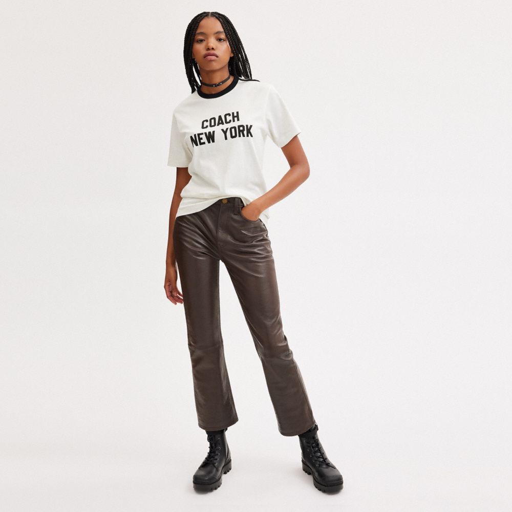 Coach New York T Shirt Branco | COH865976