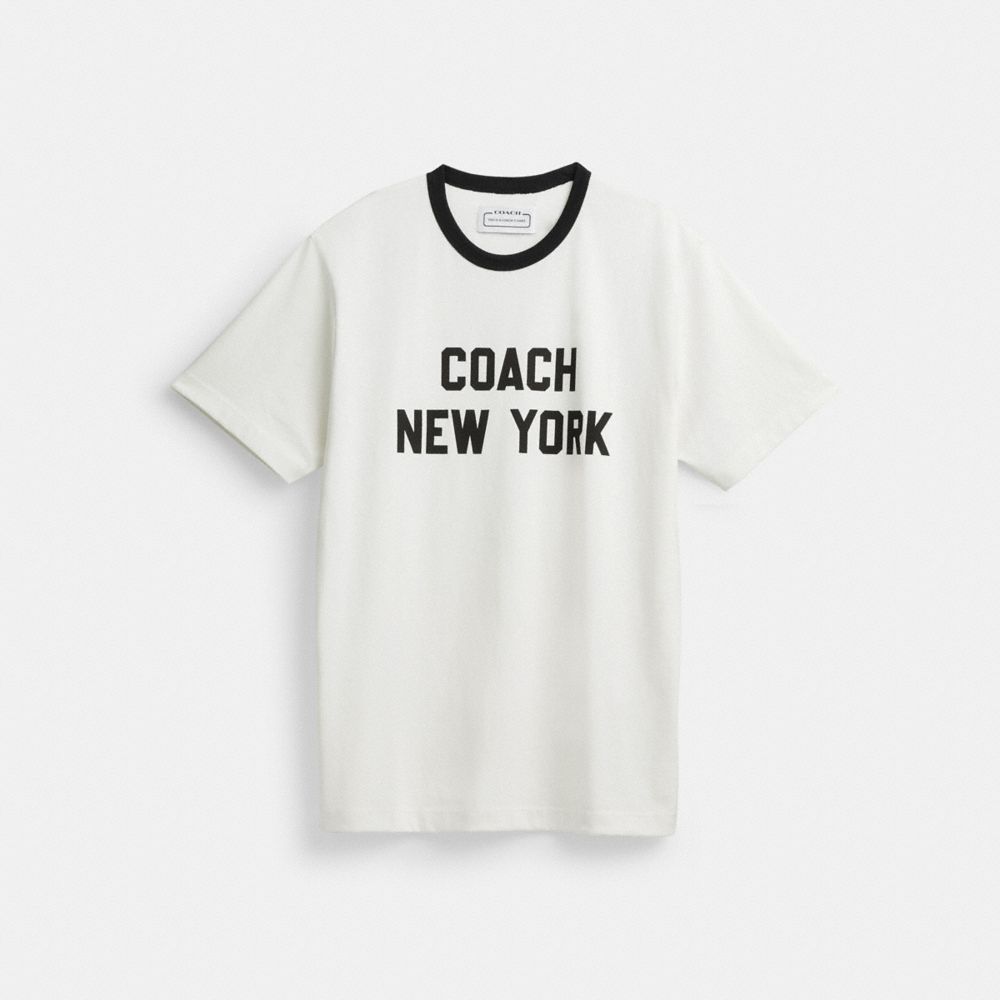 Coach New York T Shirt Branco | COH865976