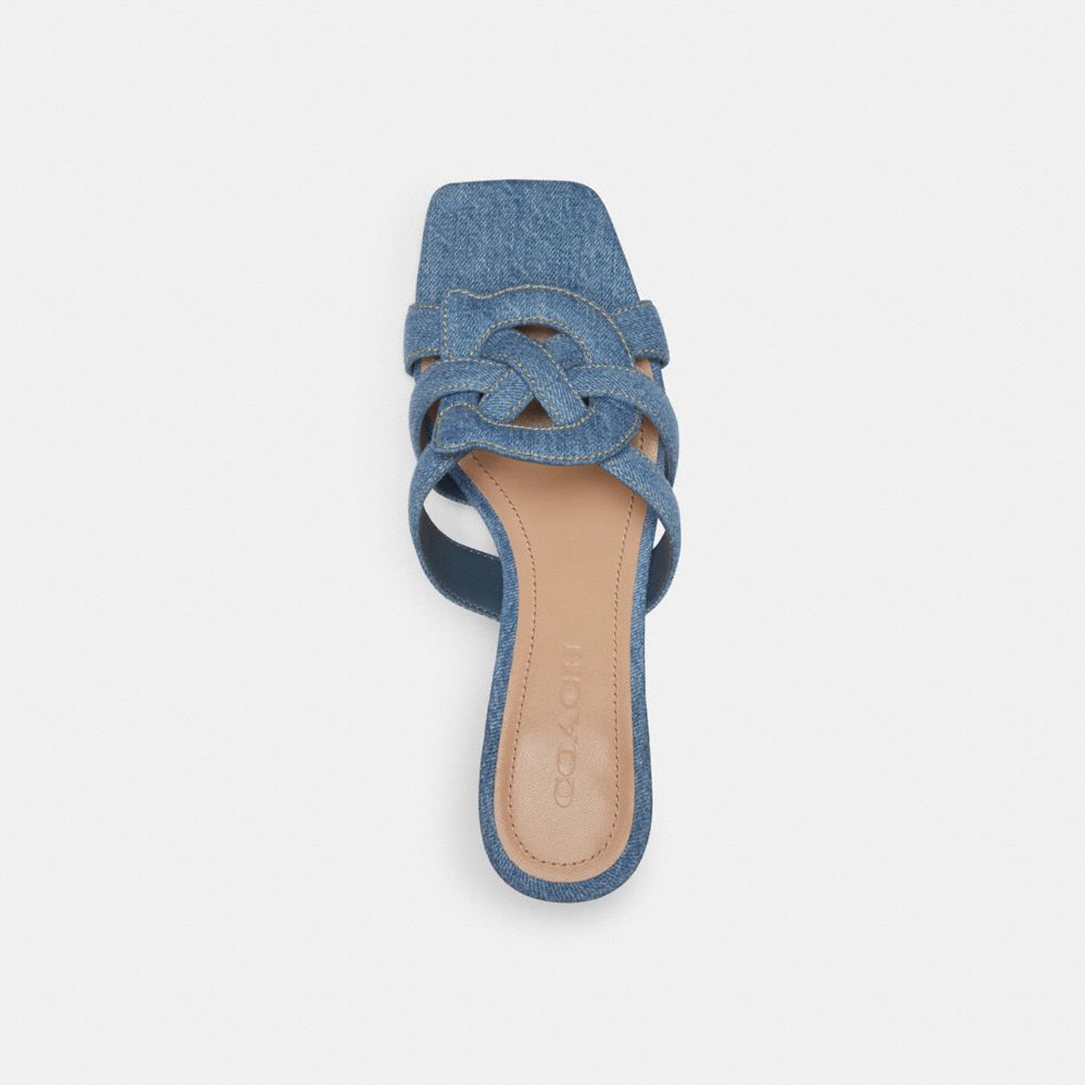 Coach Nikki Sandal Azul Anil Azuis | COH865884