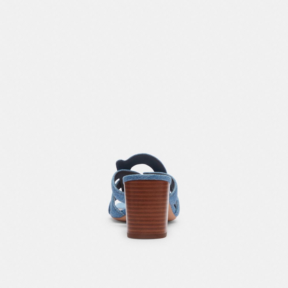 Coach Nikki Sandal Azul Anil Azuis | COH865884
