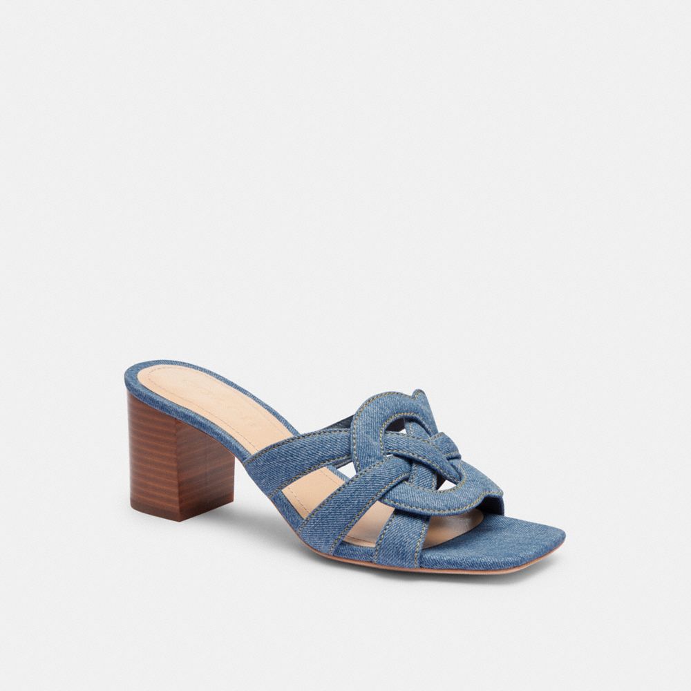 Coach Nikki Sandal Azul Anil Azuis | COH865884