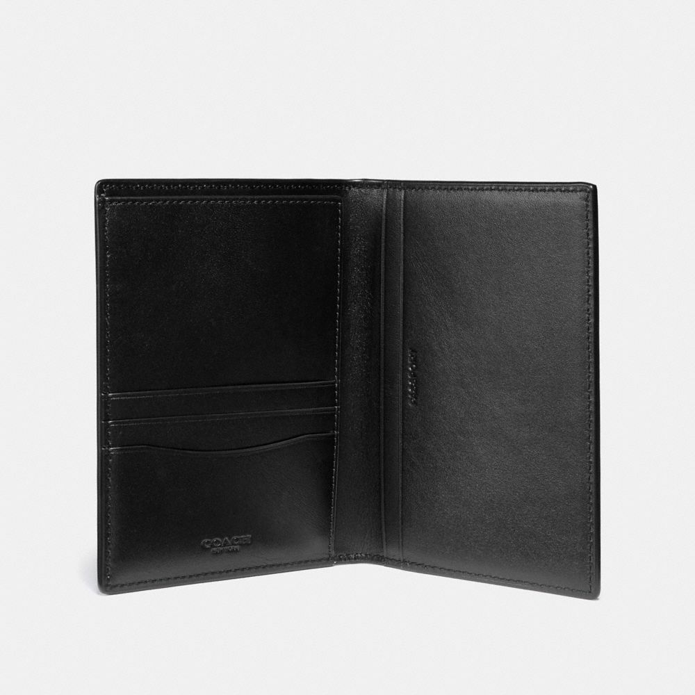 Coach Passport Case In Signature Canvas Cinzentas | COH866730