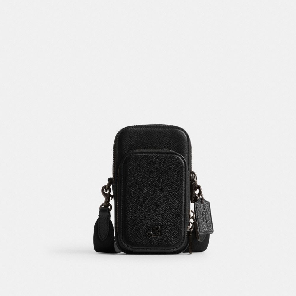 Coach Phone Crossbody Pretas | COH865298